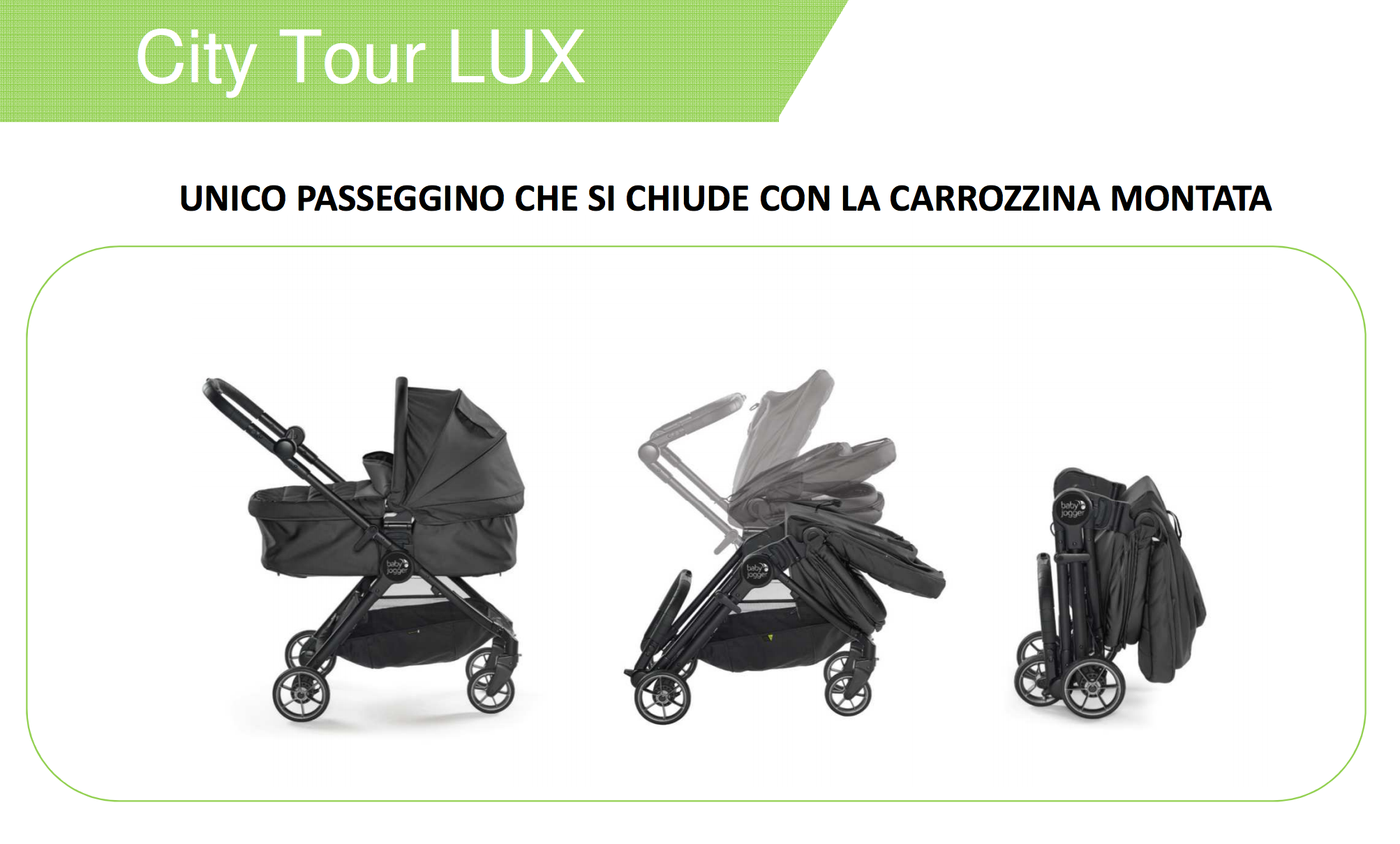 baby jogger trio city tour lux