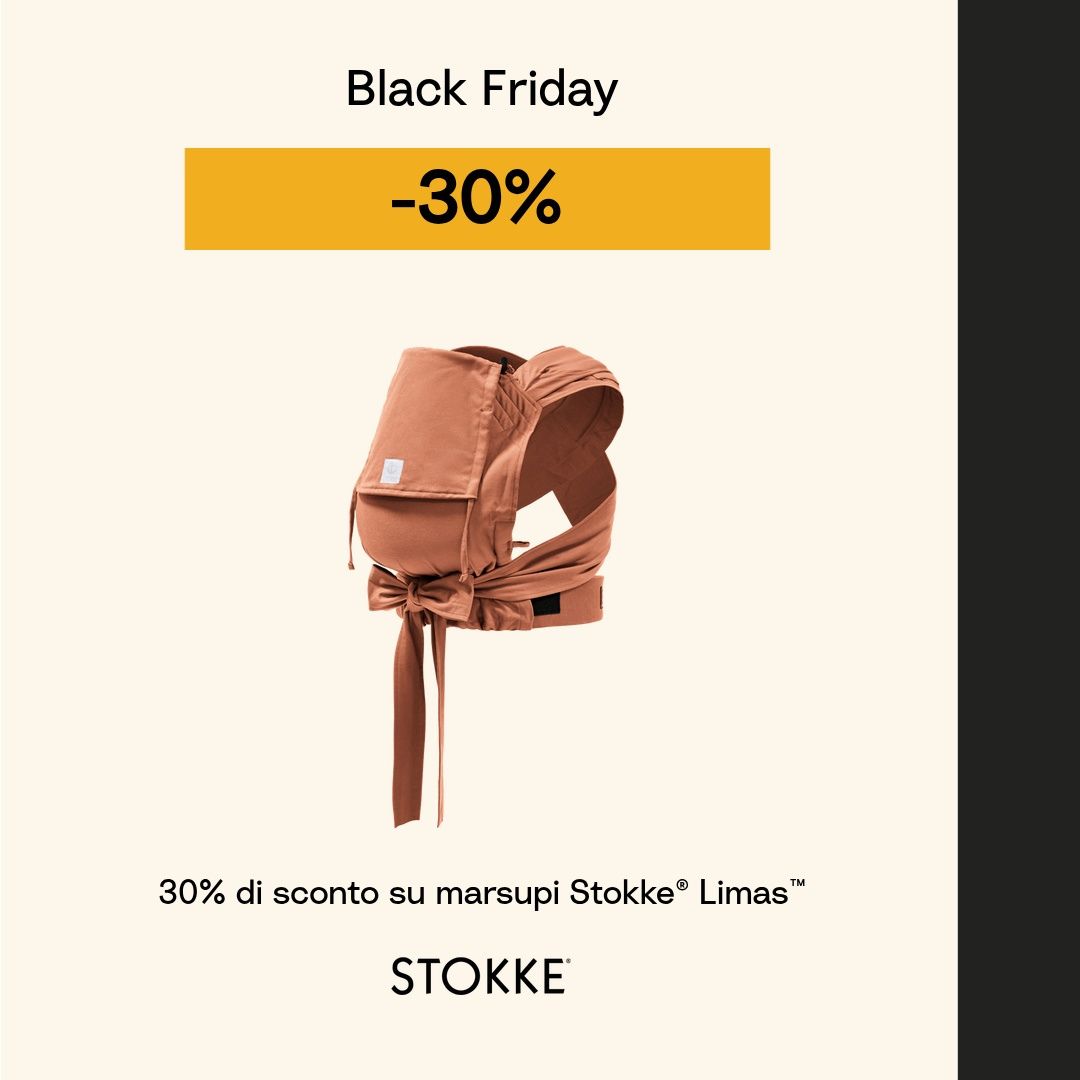 Black Friday Stokke: -30% sui marsupi Stokke® Limas™
