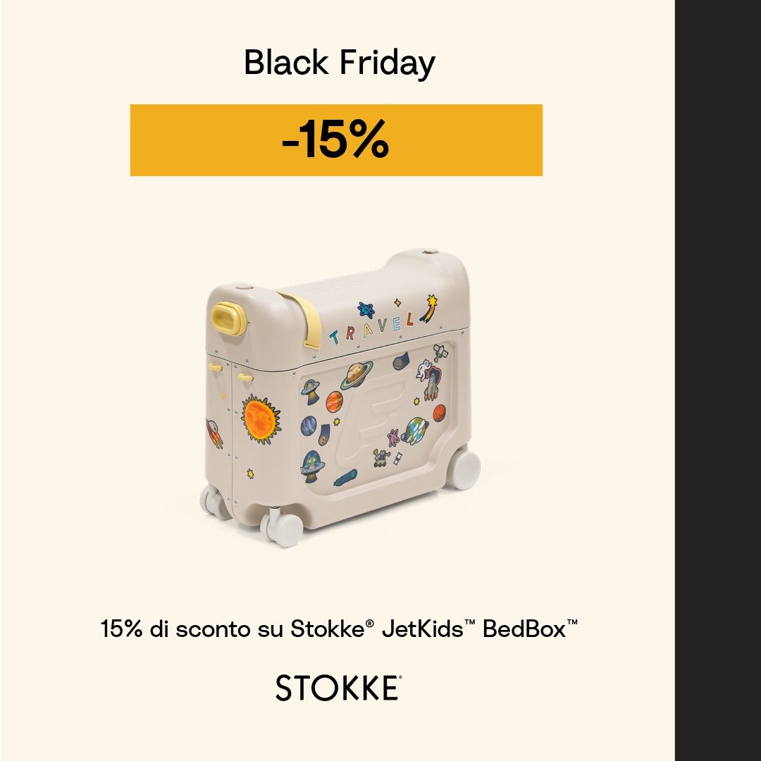 Black Friday Stokke: -15% su Stokke® JetKids™ BedBox™