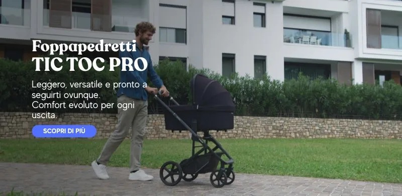 Foppapedretti Tic Toc Pro con Disk Infant Rekline