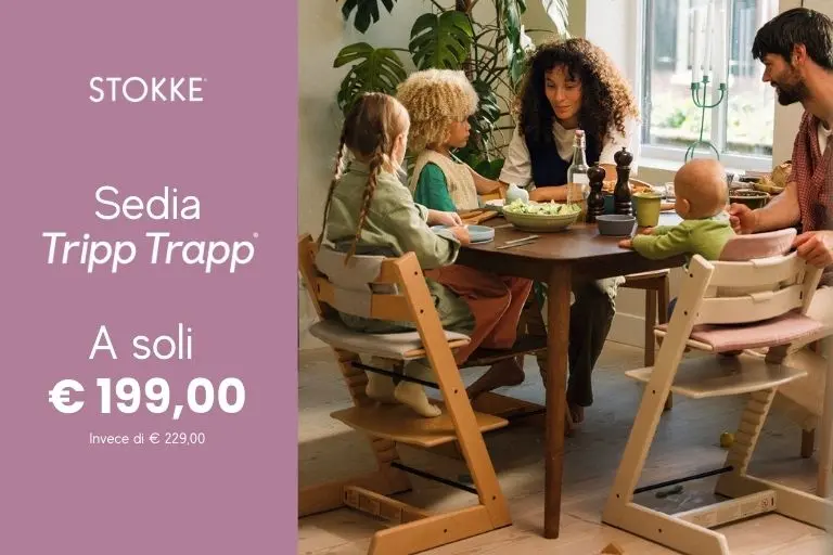 Stokke Tripp Trapp – La sedia evolutiva che cresce con il tuo bambino