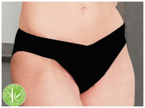 Immagine di Mysanity slip incrociato nero taglia L - Intimo e notte mamma