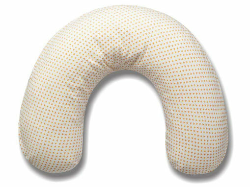 Immagine di Nati Naturali fodera di cotone per cuscino allattamento cuori - Accessori vari