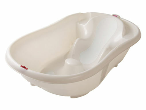 Immagine di Ok Baby vasca bagnetto Onda Evolution con barre di supporto bianco 68 - Vaschette
