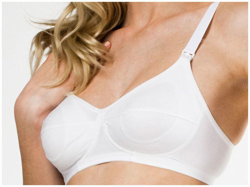 Immagine di Mysanity reggiseno allattamento supporto extra "fibra di bamboo" bianco taglia VI° - Intimo e notte mamma