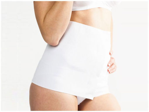 Immagine di Mysanity fascia post parto regolabile bianco taglia XL - Intimo e notte mamma
