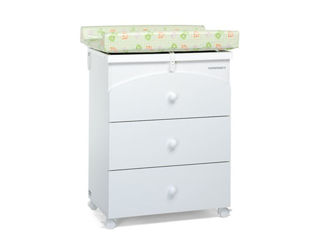 Immagine di Foppapedretti bagnetto Fasciatoio Il Bagnetto bianco - Cassettiere fasciatoio