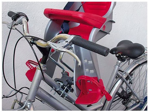 Immagine di Ok Baby blocco di fissaggio obliquo per Orion con braccio di supporto - Seggiolini per bici