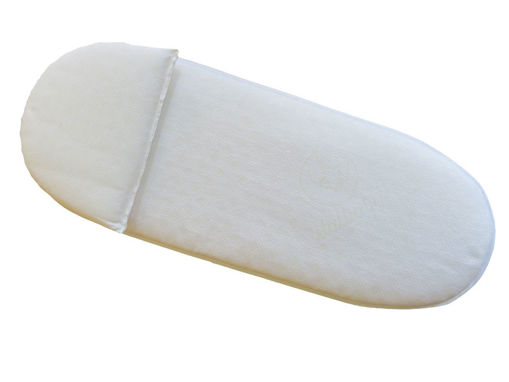 Immagine di Italbaby materasso e cuscino ovale per navicella 70 x 30 cm - Materassini