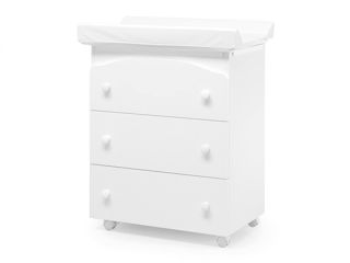 Immagine di Erbesi bagnetto fasciatoio Nido bianco - Cassettiere fasciatoio