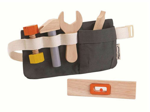 Immagine di PlanToys cintura degli attrezzi Tool Belt - Educativi