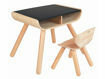Immagine di PlanToys tavolo top nero lavagna e sedia