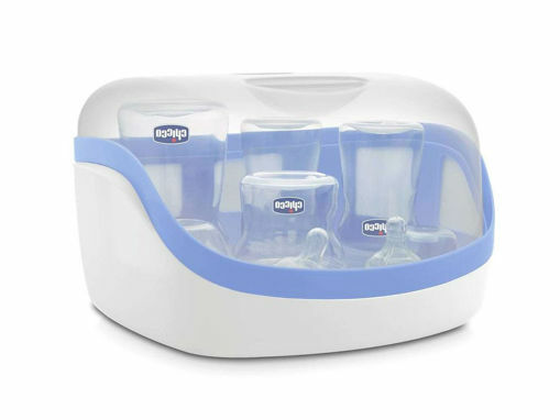 Immagine di Chicco sterilizzatore Steril Natural Maxi per forno a microonde - Sterilizzatori biberon