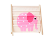 Immagine di 3 Sprouts libreria frontale montessoriana elefante rosa - Accessori vari