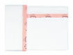 Immagine di Picci lenzuolino 3 pz ricamato per lettino Liberty rosa - Corredino nanna