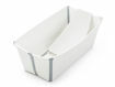 Immagine di Stokke vaschetta pieghevole Flexi Bath con supporto Newborn bianco - Vaschette