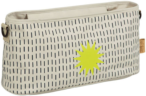 Immagine di Laessig organizer Causal reflective dots e strokes sand - Borse e organizer