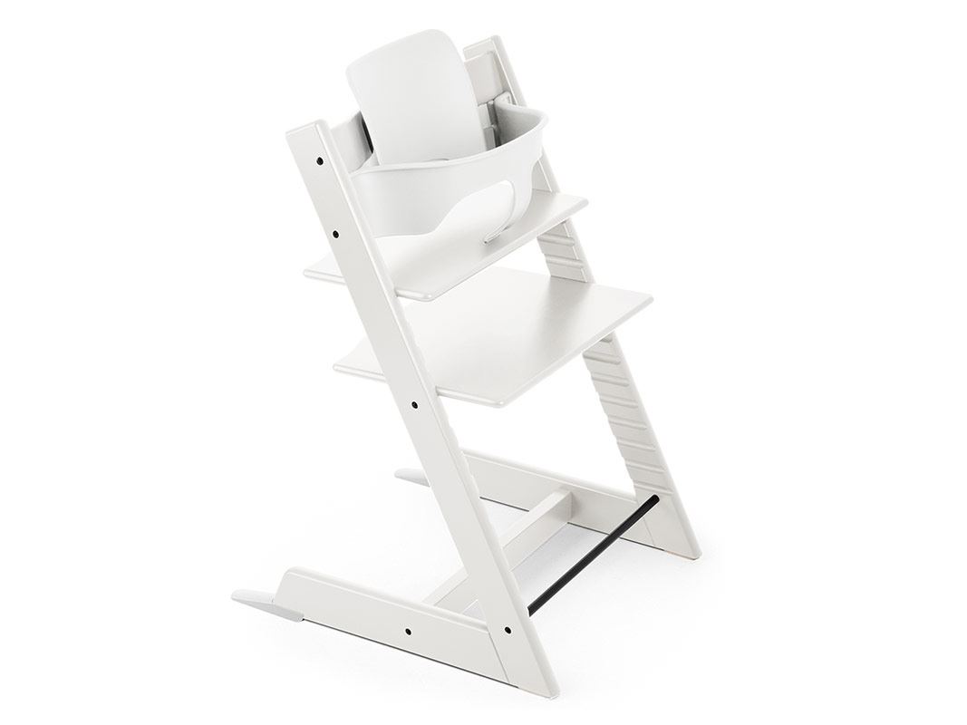 Stokke - Seggiolone Tripp Trapp® - bianco / faggio bianco laccato -  website.name