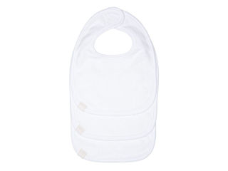 Immagine di Laessig bavaglino Newborn white 3 pz - Bavaglini Bamboom