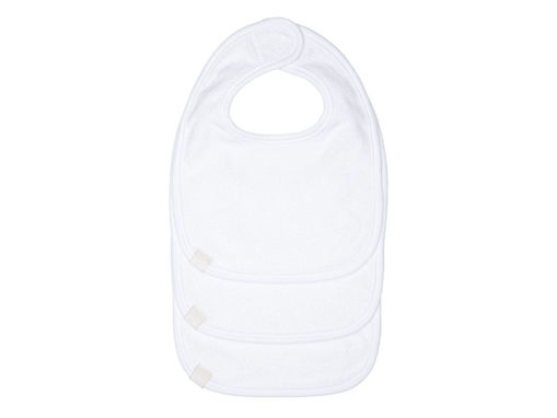 Immagine di Laessig bavaglino Newborn white 3 pz - Bavaglini Neonato