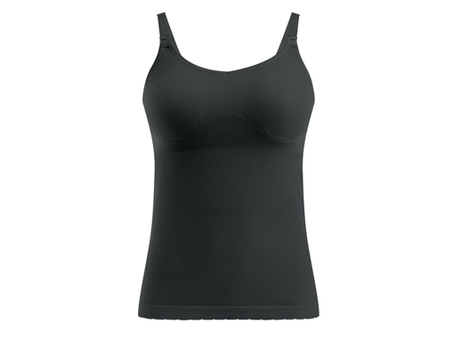 Immagine di Medela top per gravidanza e allattamento nero tg. XL - Intimo mamma