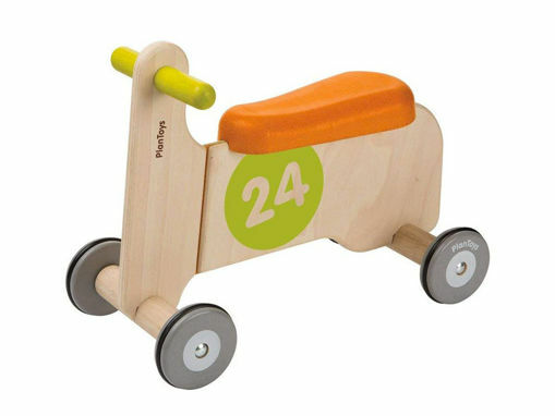 Immagine di PlanToys quadriciclo Bike Ride-on I verde-arancione - Giochi cavalcabili