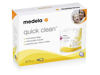 Immagine di Medela 5 sacche Quick Clean per sterilizzazione microonde - Accessori vari