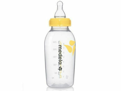 Immagine di Medela poppatoio per latte materno con tettarella 250 ml - Biberon