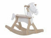 Immagine di Alondra cavallo a dondolo Rocky bianco - Giochi cavalcabili