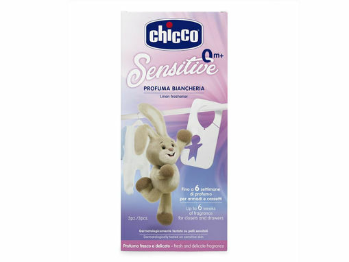 Immagine di Chicco Sensitive profumatore per armadio 3 pz - Eco detergenti
