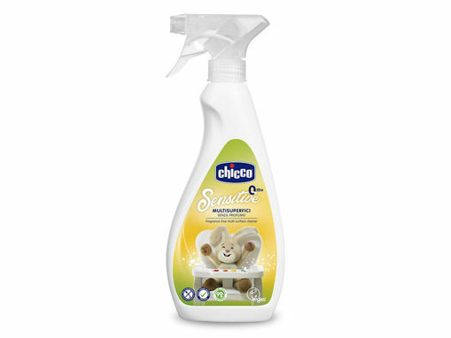 Immagine di Chicco Sensitive spray multisuperficie 500 ml - Eco detergenti