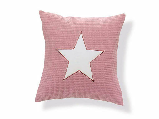 Immagine di Alondra cuscino con decorazione a stella rosa - Corredino nanna