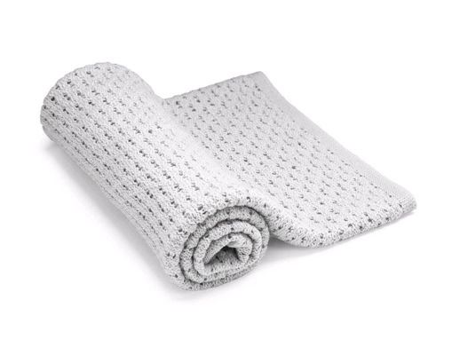 Immagine di Stokke coperta in lana Merino grigio chiaro - Accessori vari