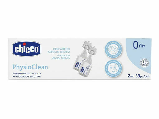 Immagine di Chicco soluzione fisiologica PhysioClean 33 pz da 2 ml - Aspiratori nasali