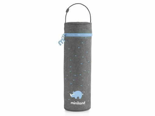 Immagine di Miniland borsa isotermica Thermibag Silky 500 ml azzurro - Thermos