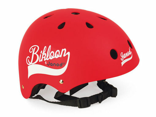Immagine di Janod casco per bici Bikloon rosso - Seggiolini per bici