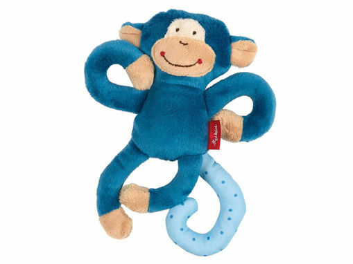 Immagine di Sigikid peluche da appendere Scimmia blu - Giochi passeggino