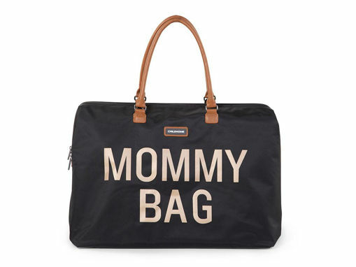 Immagine di Childhome borsa fasciatoio Mommy Bag nero-oro - Borse e organizer