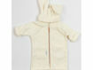 Immagine di Bamboom accappatoio/vestaglia con zip Terry 4-6 crema