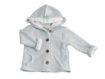 Immagine di Bamboom cardigan con cappuccio Pure azzurro tg 9-12 mesi - Capi spalla