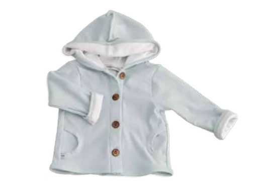 Immagine di Bamboom cardigan con cappuccio Pure azzurro tg 9-12 mesi - Capi spalla