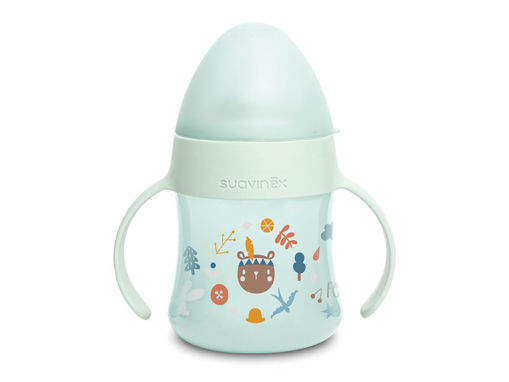 Immagine di Suavinex biberon First 150 ml acquamarina - Biberon