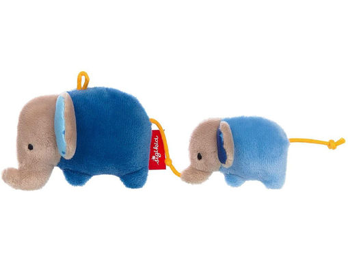 Immagine di Sigikid sonaglio elefante azzurro - Peluches
