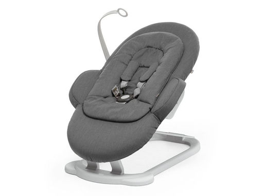 Immagine di Stokke sdraietta Steps white-deep grey - Sdraiette e altalene