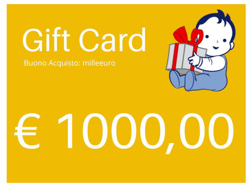 Immagine di Gift Card Nidodigrazia da 1000 Euro - Gift Card