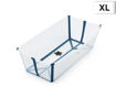 Immagine di Stokke Flexi Bath vaschetta da bagno pieghevole X-Large trasparente-blu