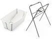 Immagine di Stokke vaschetta Flexi Bath + Newborn + Supporto bianco