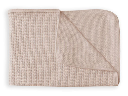 Immagine di Bamboom coperta lettino SoftStone 150 x 100 cm rosa - Corredino nanna