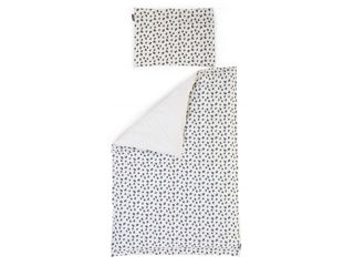 Immagine di Childhome set copripiumino e federa per lettino leopardato - Corredino nanna