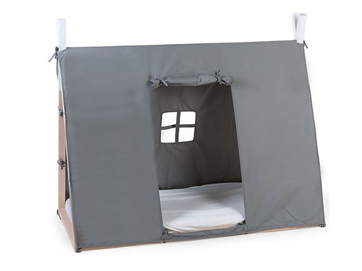 Immagine di Childhome cover per lettino Tipi 140x70 cm grigio - Accessori vari